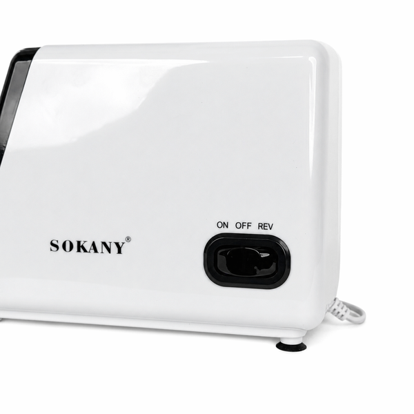М'ясорубка електрична Sokany SK-312 2500 Вт з реверсом та насадками SK-312 фото