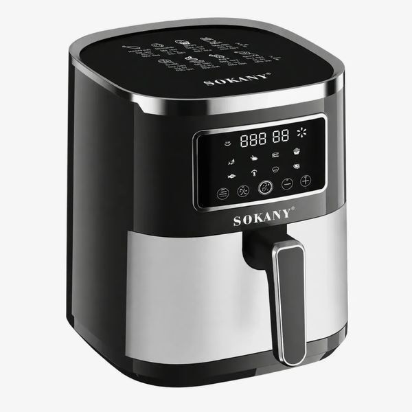 Мультипіч аерогриль Sokany SK-10052 1700 Вт, сенсорна безмасляна аерофритюрниця 8 літрів SK-10052 фото